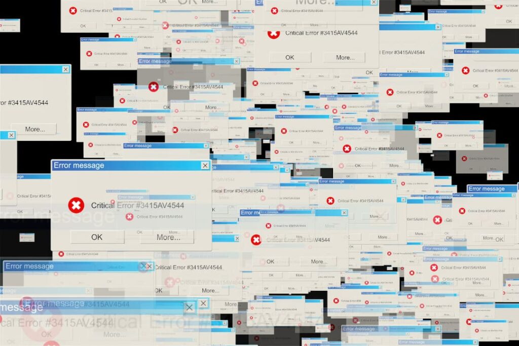 Zu viele Popups ist ein schwerer Webdesign Fehler und nervt deine Nutzer
