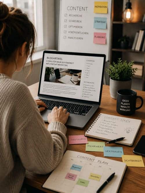 Content Marketing Agentur erstellt SEO Texte und Inhalte für Unternehmen