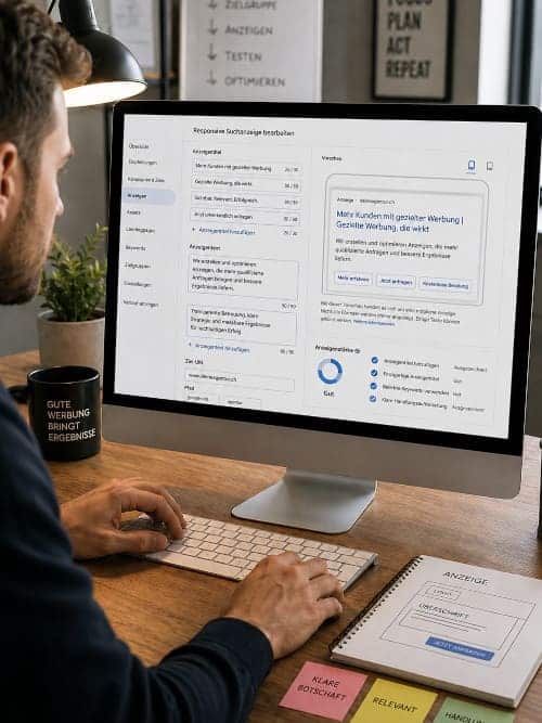 Google Ads Agentur erstellt professionelle Werbeanzeigen und Kampagnen